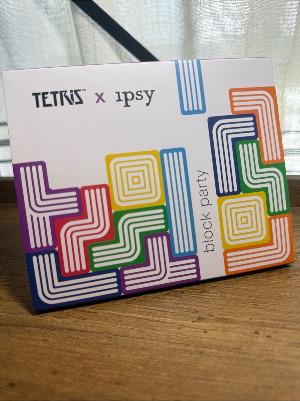 Tetris x Ipsy Block Party Palette - Multicolor Geometric Design